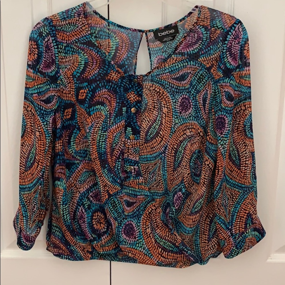 Bebe XS blouse! - Picture 2 of 2
